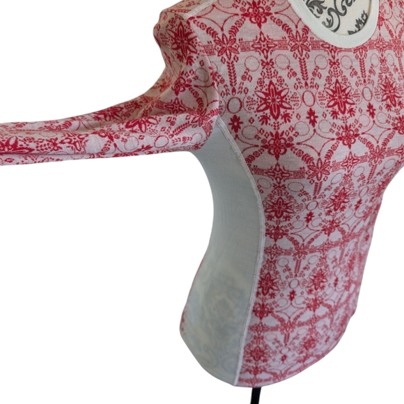 Helly Hansen Lifa Crew Women's S Merino Active Thermal Baselayer Red Hiking - Picture 7 of 11